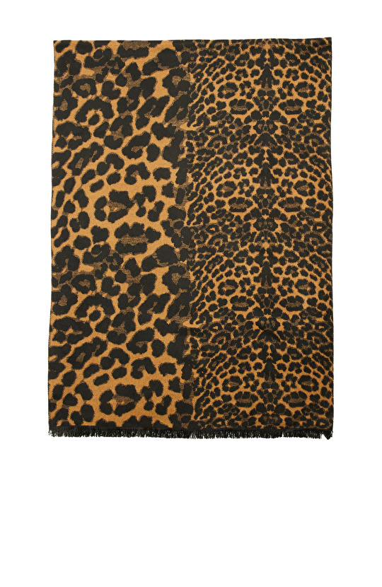 Kahverengi Kadın Şal