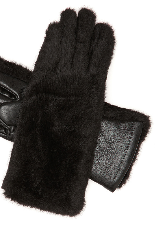 Siyah Kadın Eldiven