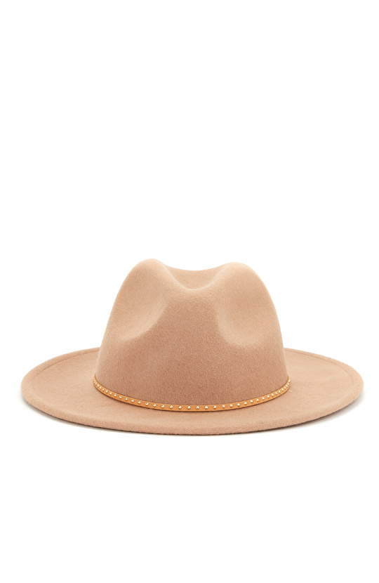 Camel Kadın Yün Şapka