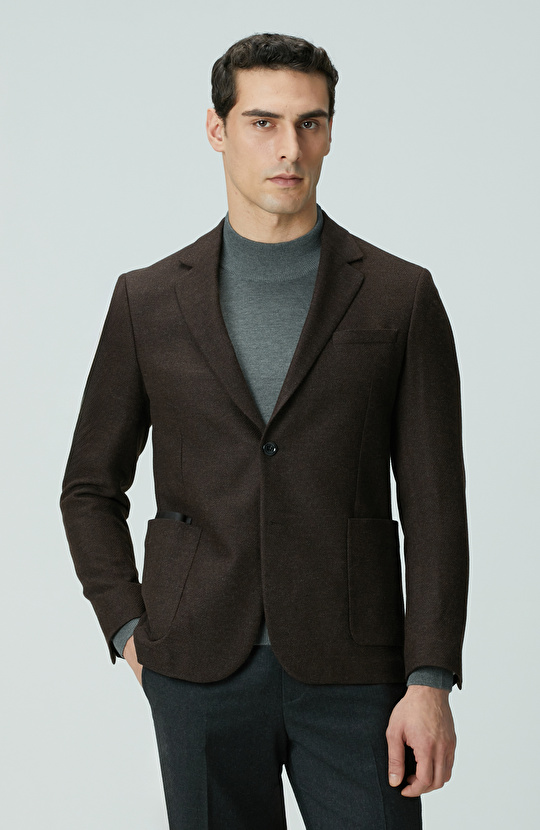 Limited Ermenegildo Zegna Kumaştan Üretilmiş Ceket