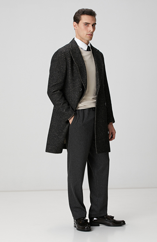 Limited Ermenegildo Zegna Kumaştan Üretilmiş Palto