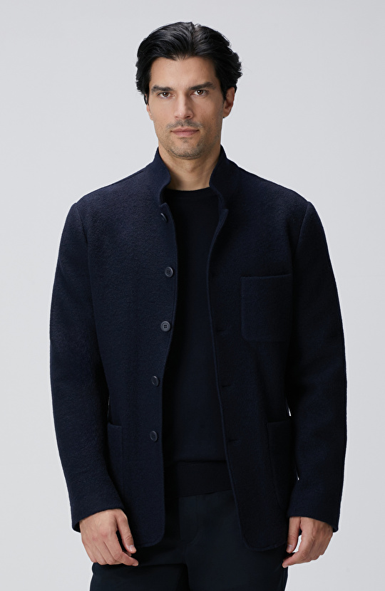 Lacivert Yün Ceket Lacivert Yün Ceket