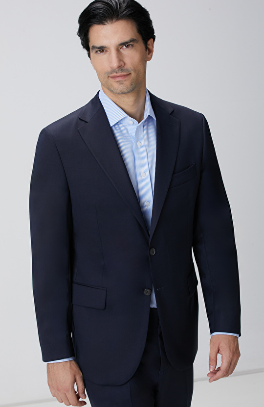 Loro Piana Limited Lacivert Yün Takım Elbise