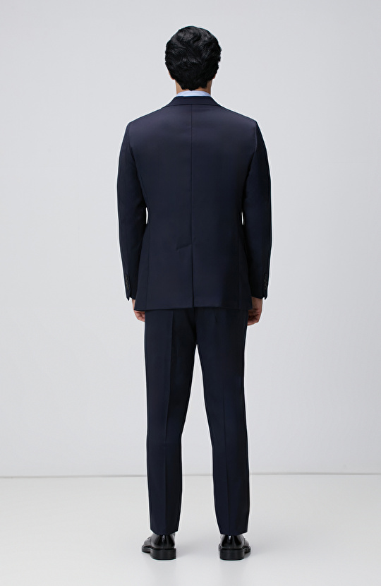 Loro Piana Limited Lacivert Yün Takım Elbise