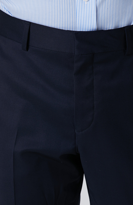 Loro Piana Limited Lacivert Yün Takım Elbise