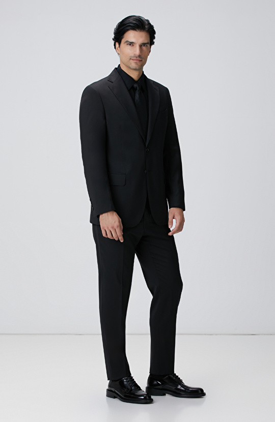 Loro Piana Limited Siyah Yün Takım Elbise