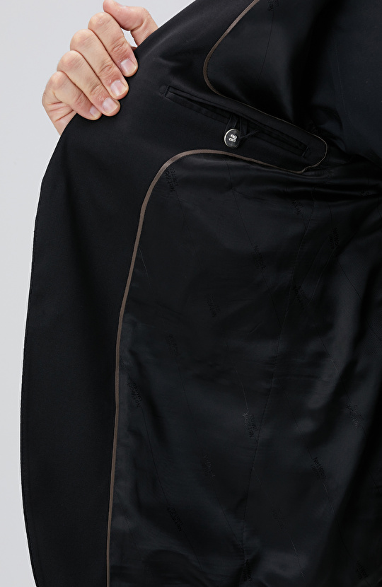 Loro Piana Limited Siyah Yün Takım Elbise