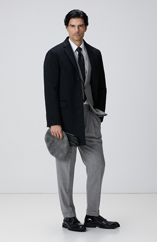 Loro Piana Limited Gri Yün Takım Elbise