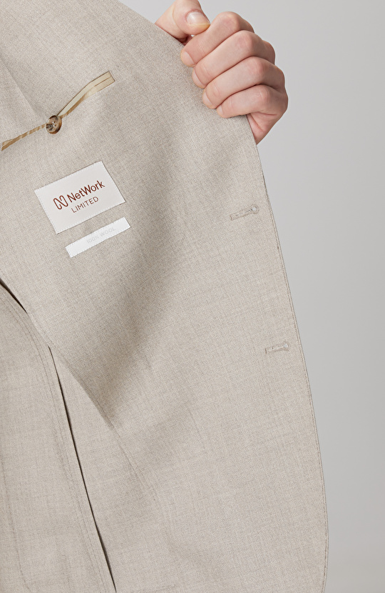 Limited Loro Piana Kumaşından Üretilmiş Yün Takım Elbise