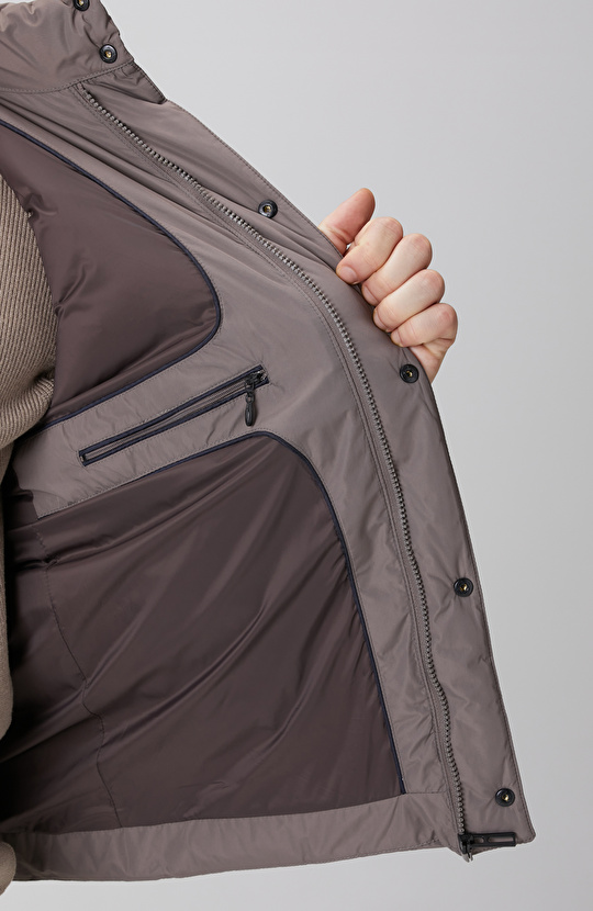 Vizon Ray Kapitoneli Casual Yelek