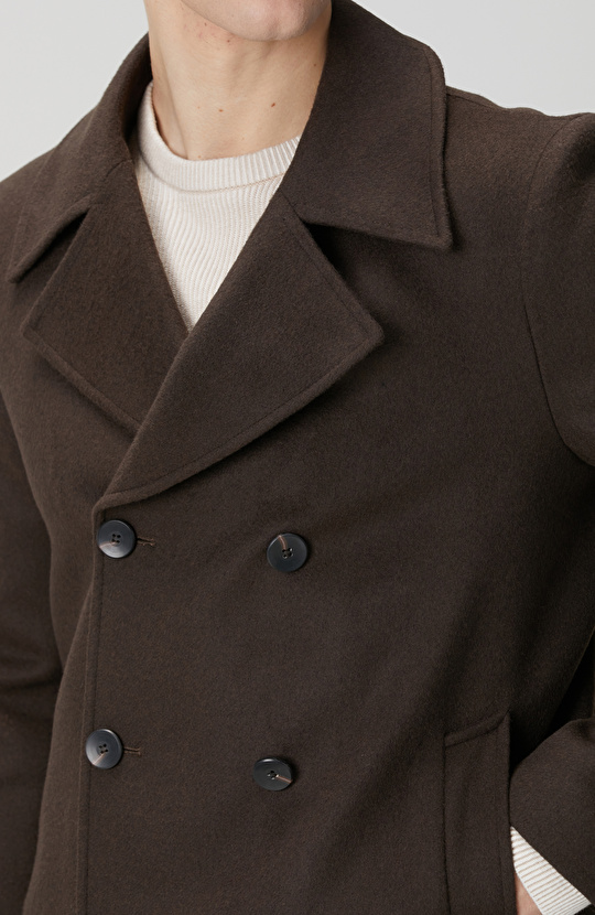 Kahverengi Kruvaze Gemici Kaban