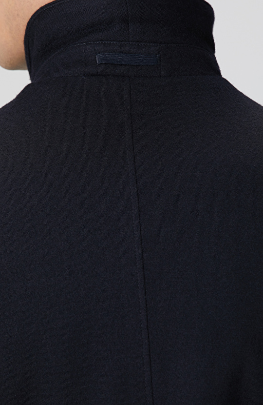 Siyah Yün Mix Dış Gömlek