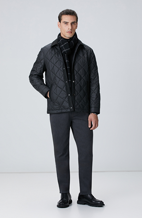 Siyah Coat Ceket