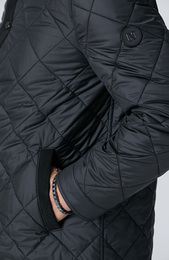 Siyah Coat Ceket
