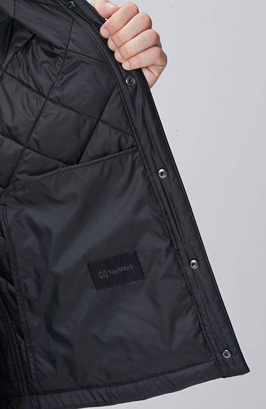 Siyah Coat Ceket
