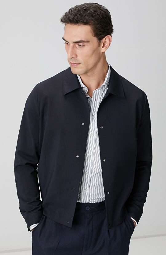 Lacivert Bomber Ceket