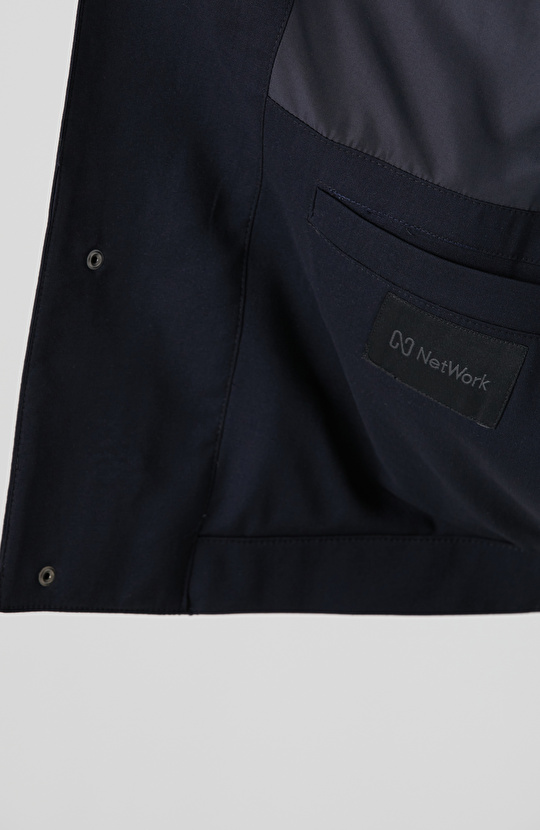 Lacivert Bomber Ceket