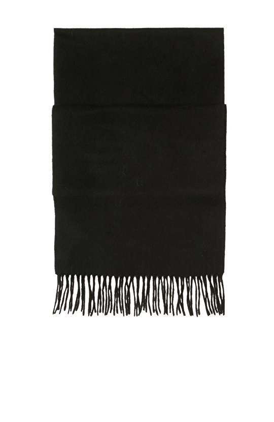 Siyah Kadın Kaşmir Atkı