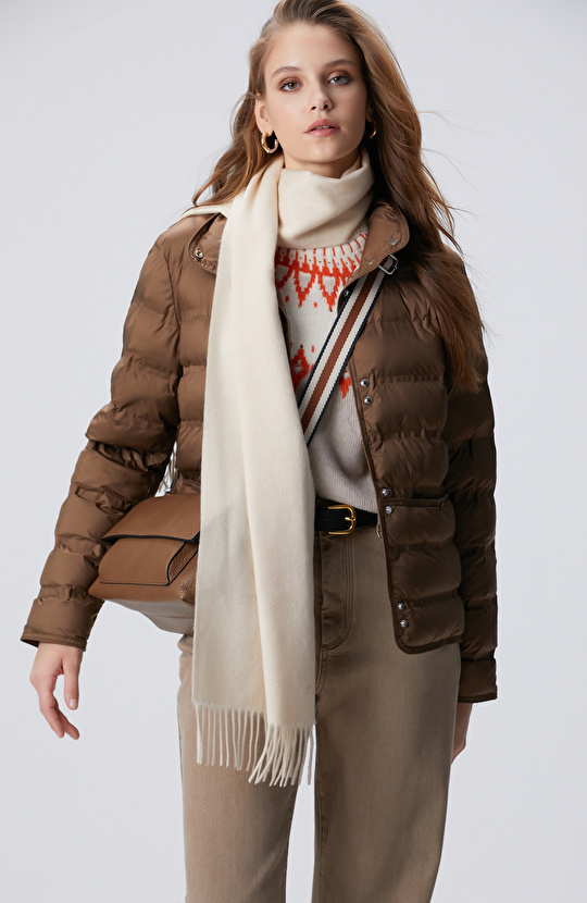 Taş Kadın Kaşmir Atkı