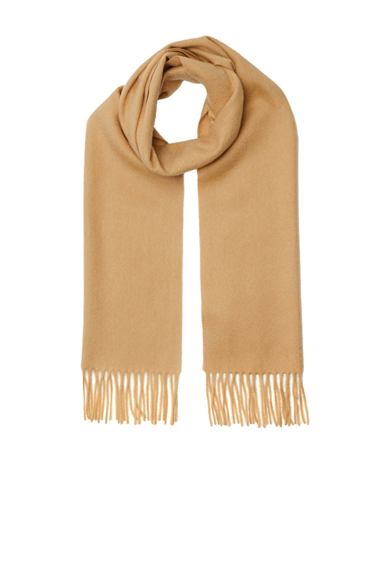 Camel Kadın Kaşmir Atkı