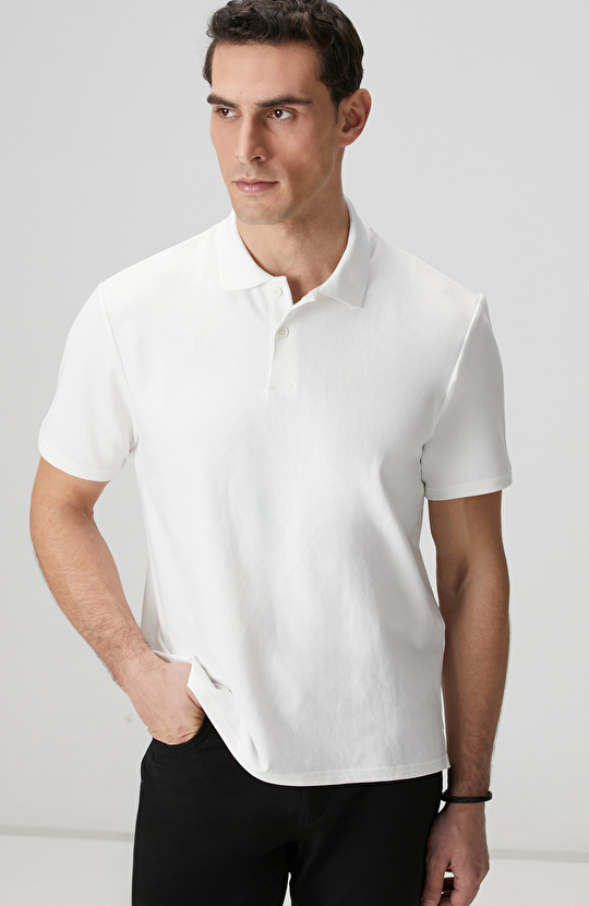 N-Tech Kırık Beyaz T-shirt