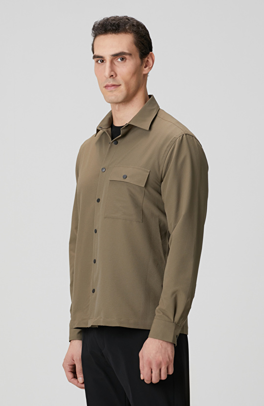 N-Tech Haki Gömlek