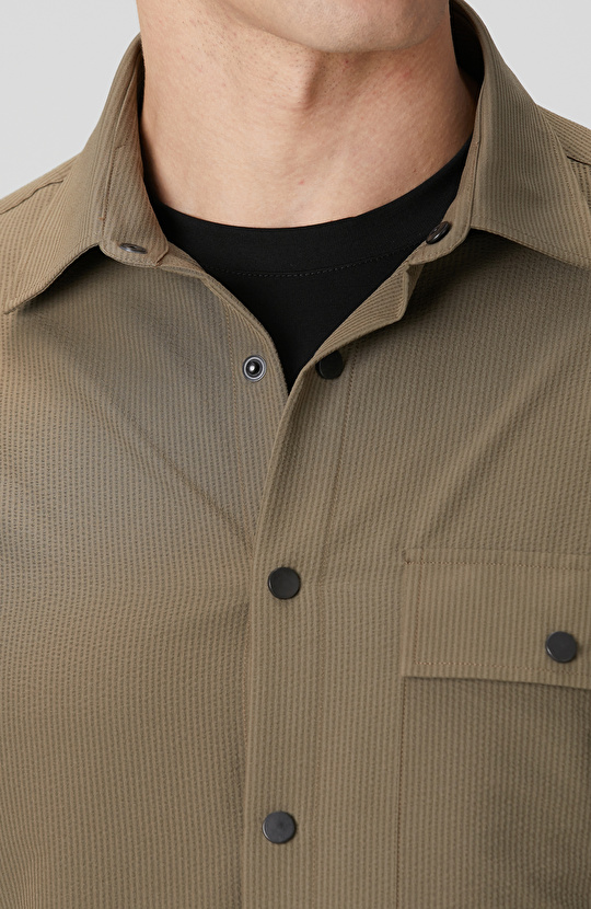 N-Tech Haki Gömlek