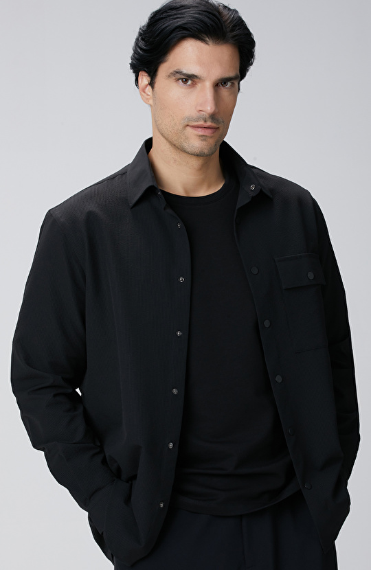 N-Tech Siyah Gömlek