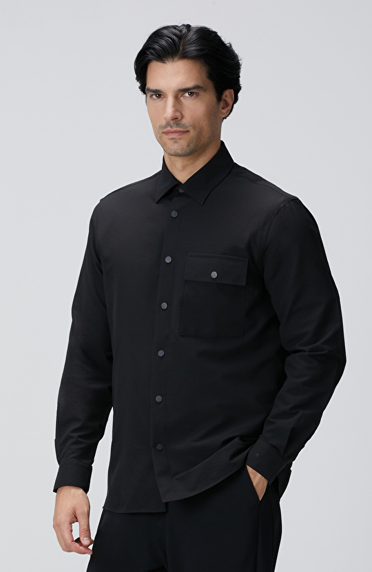 N-Tech Siyah Gömlek