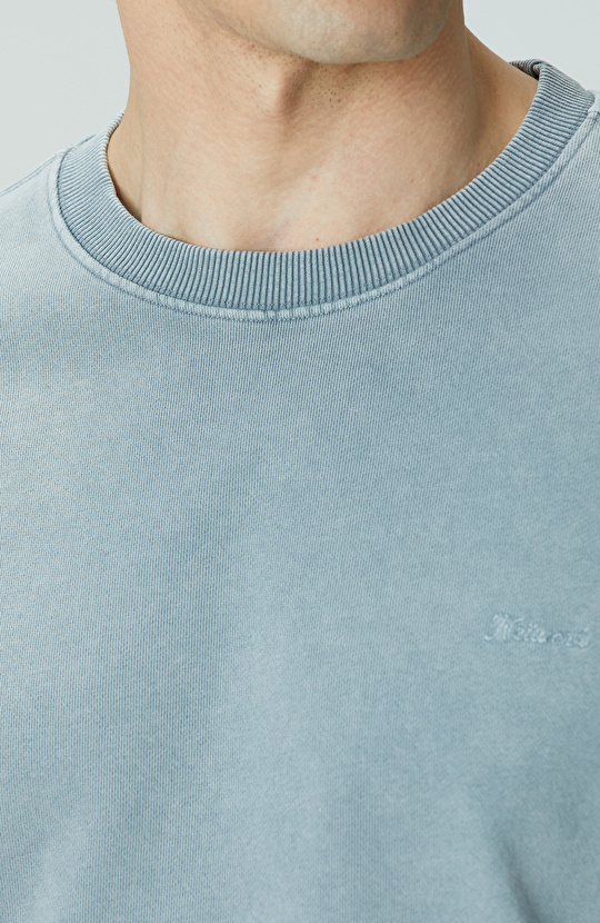 Mavi Armalı Sweatshirt