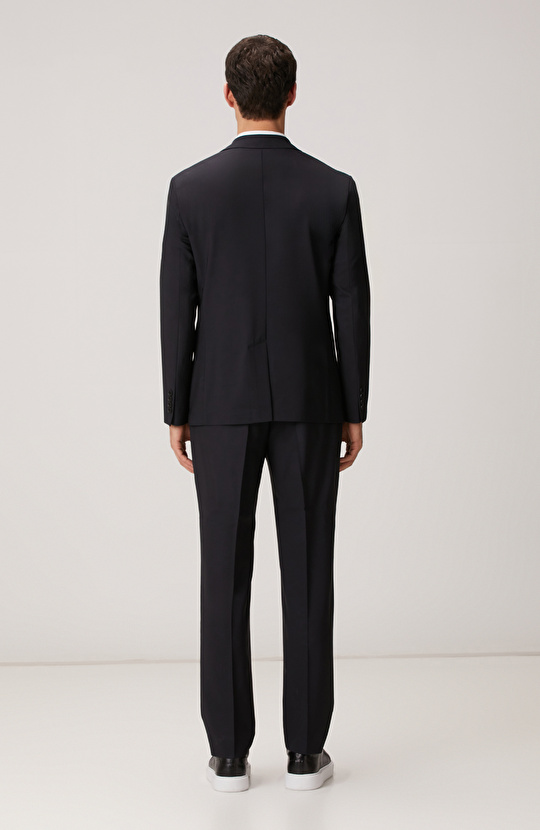 N-Tech Lacivert Yün Takım Elbise