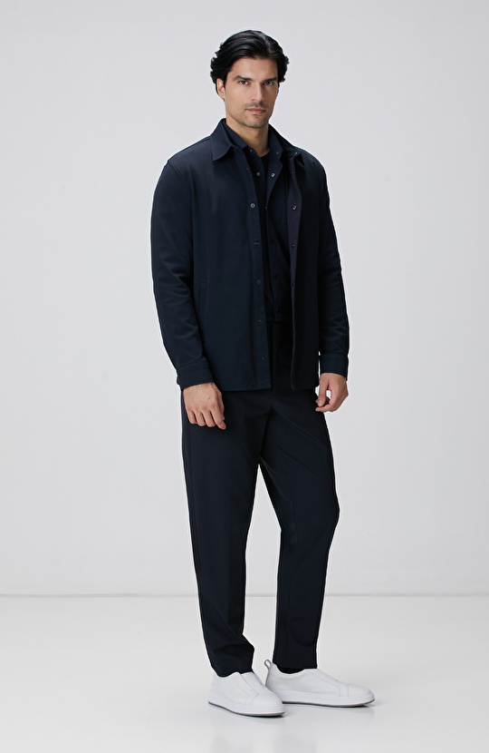 N-Tech Lacivert Dış Gömlek