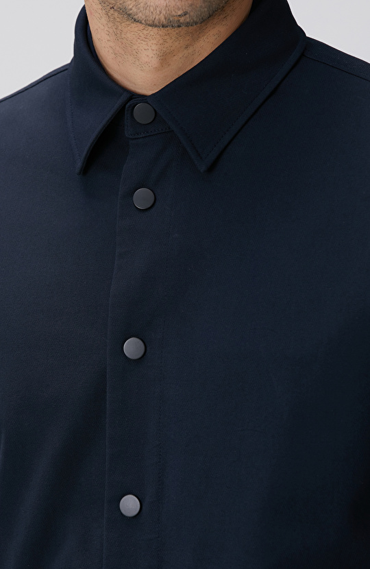 N-Tech Lacivert Dış Gömlek