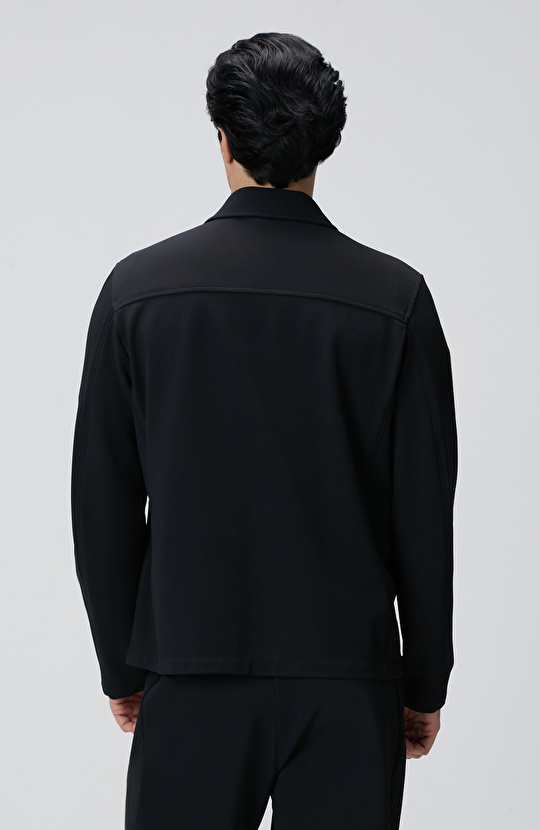 N-Tech Siyah Dış Gömlek