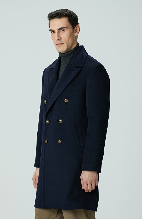 Limited Yün Kruvaze Palto