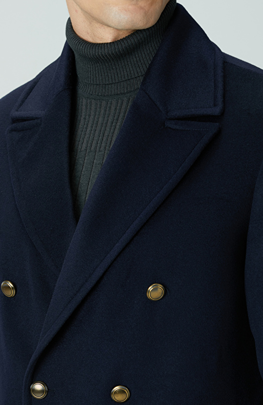 Limited Yün Kruvaze Palto