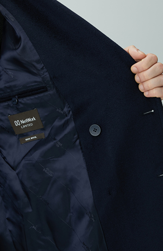 Limited Yün Kruvaze Palto