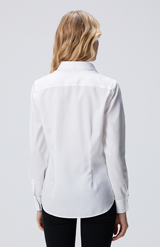 Non-Iron Beyaz Gömlek