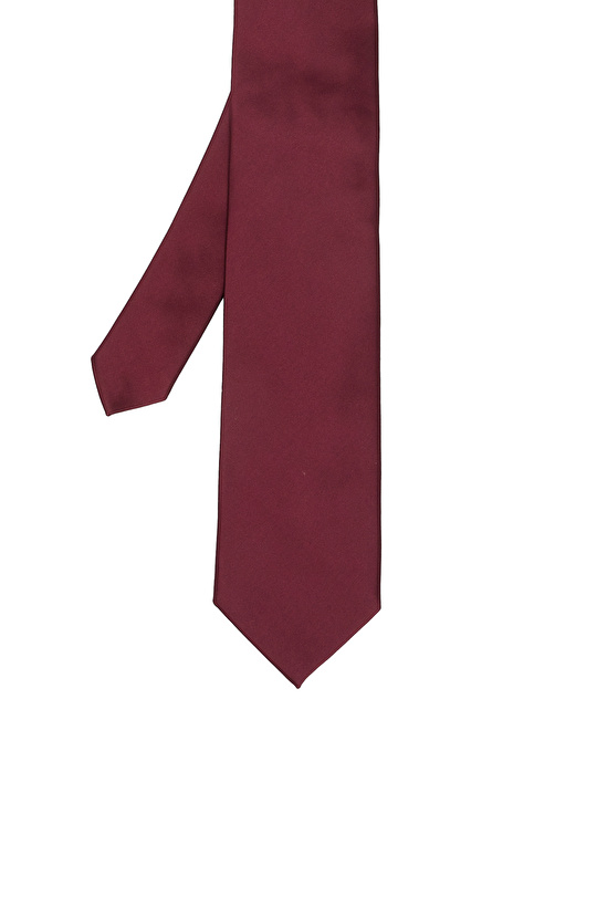 Bordo Desenli Kravat