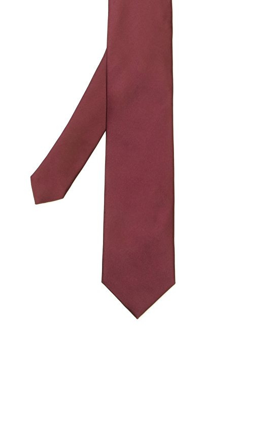 Bordo Desenli Kravat