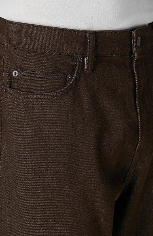 Kahverengi Denim Pantolon