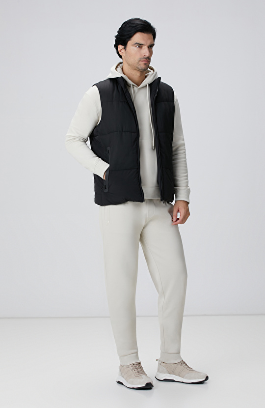 N-Tech Siyah Casual Yelek