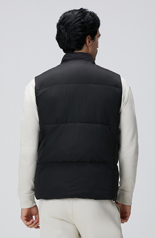 N-Tech Siyah Casual Yelek