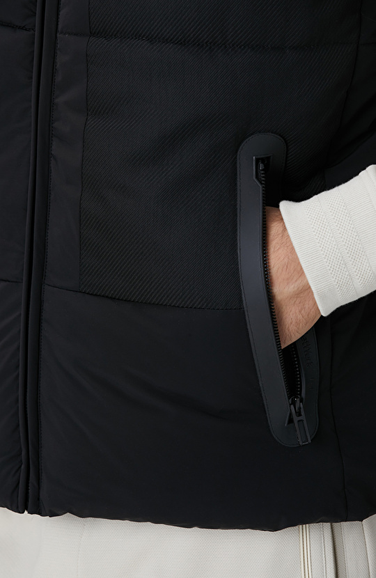 N-Tech Siyah Casual Yelek