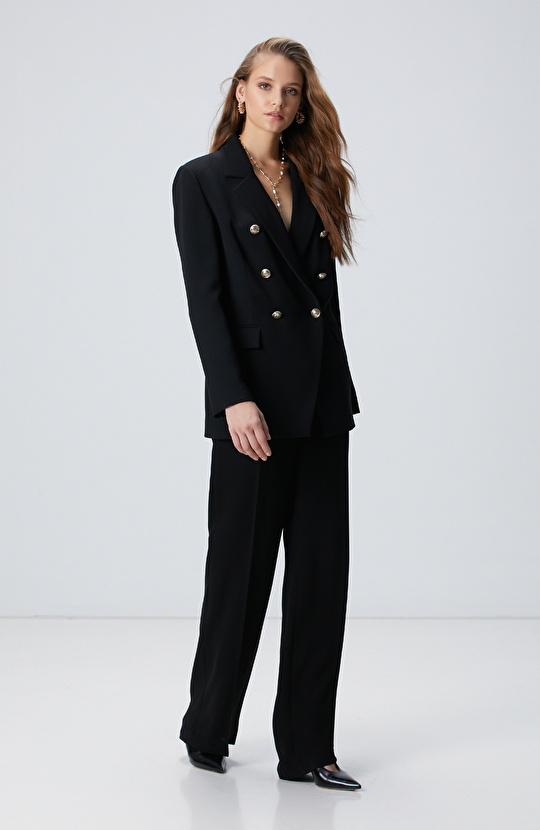 Siyah Blazer Ceket