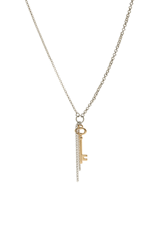 Silver Gümüş Rengi Kolye