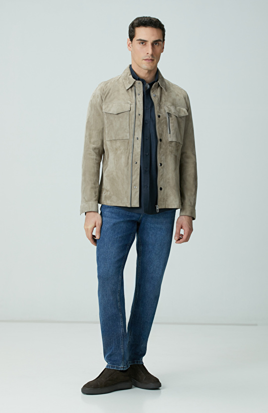 Lacivert Flanel Gömlek