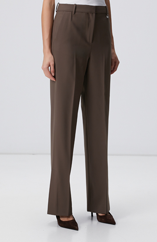 Vizon Yün Karışımlı Pantolon