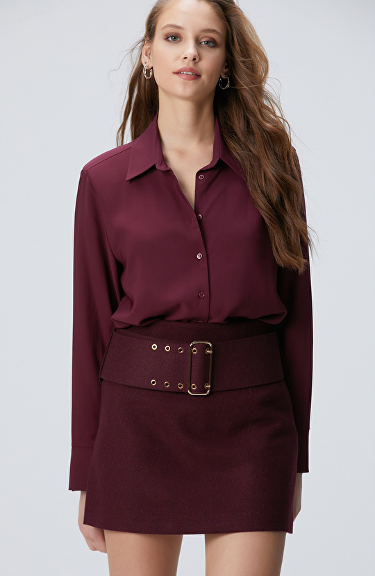 Vişne Vatkalı Gömlek