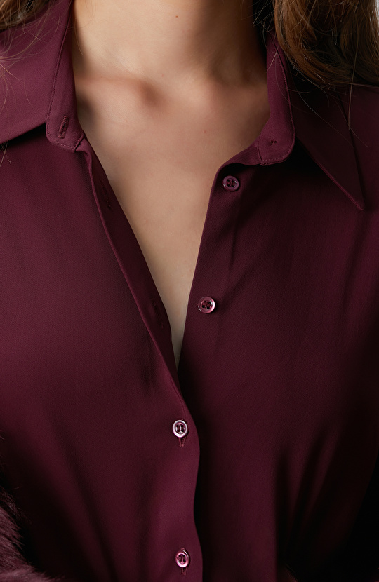 Vişne Vatkalı Gömlek